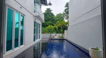 Gambar 2 Dijual Villa View Sungai Lapangan Golf di Beraban Tanah Lot