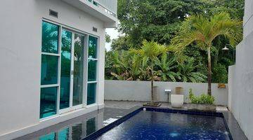 Gambar 1 Dijual Villa View Sungai Lapangan Golf di Beraban Tanah Lot