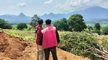 Gambar 1 Tanah Kavling Murah Bisa Bangun View Gunung Dekat Cibubur