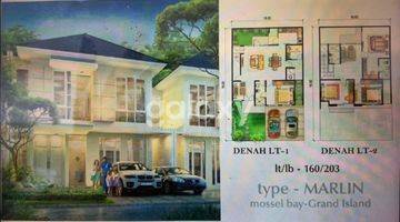 Gambar 2 Rumah Mossel Bay Pakuwon City Grand Island Bagus Siap Pakai