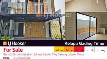 Gambar 2 Rumah Cluster Mahakam Jakarta Garden City, Cakung, Jakarta Timur