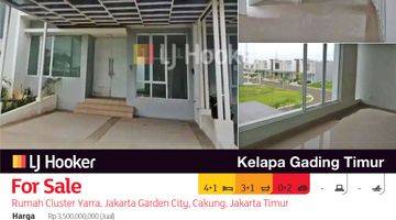 Gambar 1 Rumah Cluster Yarra, Jakarta Garden City, Cakung, Jakarta Timur