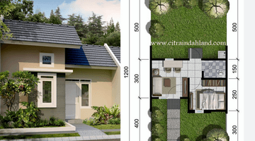 Gambar 1 Rumah Perumahan Citra Indah Cluster Damar Luas Tanah 90 SHM 