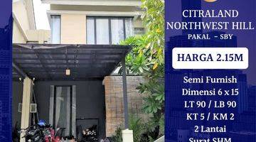 Gambar 1 Rumah Siap Huni Semi Furnish Citraland Northwest Hill Surabaya Barat 