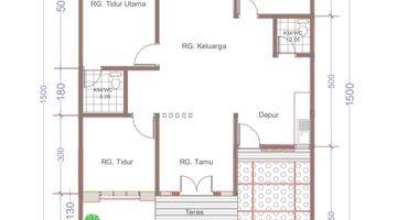 Gambar 2 Rumah type 80/135 Hertasning Permata Hijau makassar