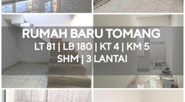 Gambar 1 Rumah 3 lantai baru siap huni jalan 2 mobil Tomang