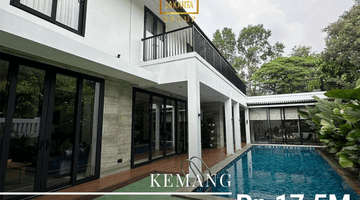 Gambar 1 Rumah Kemang Townhouse Exclusive Ada Pool Carport