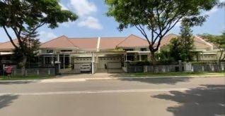tampak depan rumah asri cluster btd kota