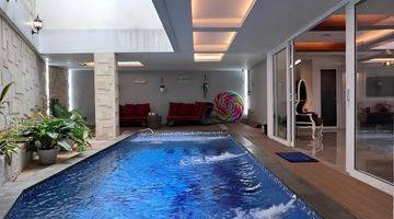 Gambar 1 Rumah Mewah Scandinavian Bangka Jakarta Selatan Furnished Private Pool