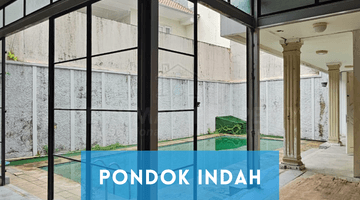 Gambar 1 Dijual Cepat Rumah Hitung Tanah di Pondok Indah Dekat Ke Bukit Golf Dan Jiss