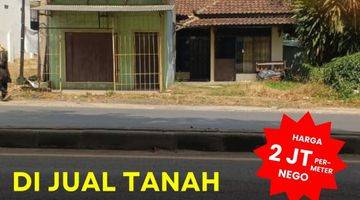 Gambar 1 Jual Tanah Pingggir Jalan Lintas Depan Pasar Natar