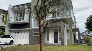 Gambar 1 Brand New House BSD unit hook asri depan taman utama