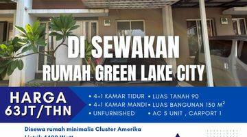 Gambar 1 Di sewakan Rumah di Green lake city 2 Lantai bagus