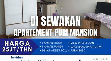 Gambar 1 Di Jual Apartemen Puri Mansion Furnished