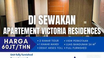 Gambar 1 Apartemen Vittoria Residence 2 Kamar Tidur Furnished