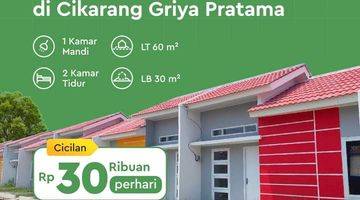 Gambar 1 Cikarang Griya Pratama, Perumahan Subsidi Rasa Cluster Ready Stok