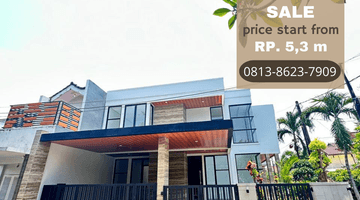 Gambar 1 Dijual Rumah SHM 2 Lantai Hook Strategis di Sektor 9 Bintaro