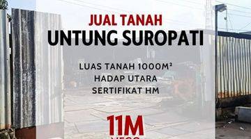 Gambar 1 Tanah Strategis di Jl.untung Suropati Shm