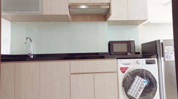 dapur apartemen menteng park furnished bagus