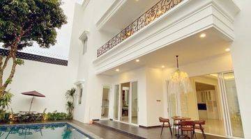 Gambar 1 Rumah Mewah Pondok Indah jual murah bagus Swimming pool Hadap selatan