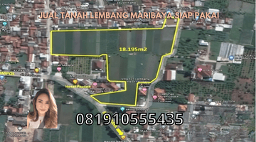 Gambar 1 Jual Tanah Lembang Maribaya Siap Pakai