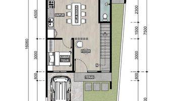 Gambar 2 Dijual Rumah Baru 2 Lt Hook Komplek 1 Gate System Jakarta Barat