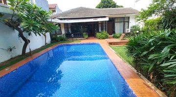 Gambar 1 Rumah Model Lama di Area Bangka, 650 M Ke Kemang Raya, Bisa Furnished Atau Unfurnished