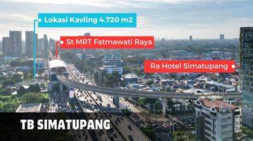 Gambar 1 TANAH KOMERSIL IZIN 24 LANTAI DI TB SIMATUPANG JAKARTA SELATAN