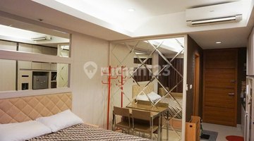 kamar tidur type studio mewah furnish apartemen