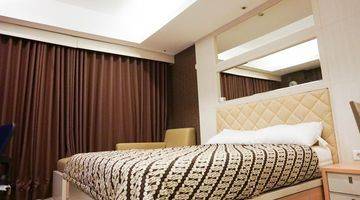 kamar tidur type studio mewah furnish apartemen