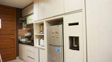 dapur type studio mewah furnish apartemen