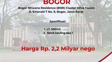 Gambar 2 Tanah 550m2 Bogor Nirwana Residence Stok Terbatas