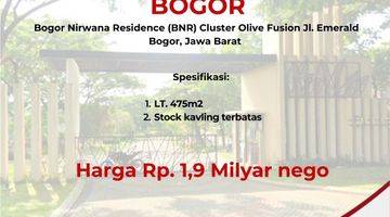 Gambar 2 Tanah 475m2 Bogor Nirwana Residence Stok Terbatas