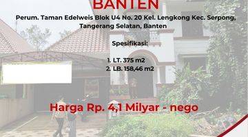 Gambar 2 Rumah Taman Edelweis Serpong Turun Harga