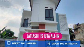 Gambar 1 Rumah Murah 2 Lantai Jatisari Jatiasih Bekasi Dalam Perumahan