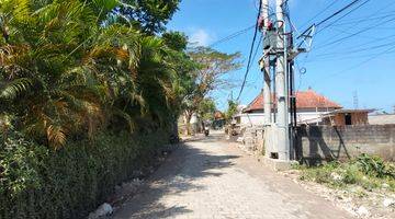 tampak depan disewakan tanah di ungasan dekat