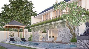 Gambar 1 Tanah Lengkap Villa Design Natural River View