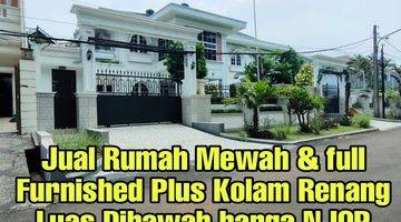 Gambar 1 Jual Rumah Mewah Harga Njop Full Furniesd Cibubur Jakarta Timur 