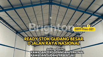 Gambar 1 Gudang Besar + Tanah Luas 0 Jalan Nasional Sidoarjo