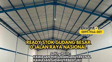 Gambar 1 Gudang Besar + Tanah Luas 0 Jalan Nasional Sidoarjo