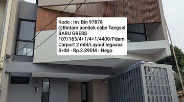 Gambar 1 Rumah Baru Gress Minimalis Modern @bintaro Tangsel