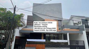 Gambar 1 Rumah Baru Ada Pool - Modern Glass House @bintaro Sektor 9 Tangsel