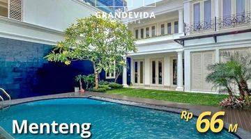 Gambar 1 Rumah mewah di menteng siap huni