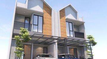 tampak depan cluster cantik dengan kualitas bangun