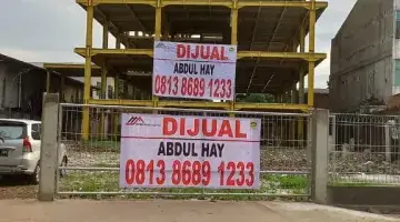 Gambar 2  HARGA JUAL HANYA TANAH SAJA GEDUNG BELUM JADI