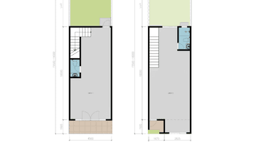 Gambar 1 Ruko 2 Lantai Baru, Desain Modern Dengan Akses Mudah