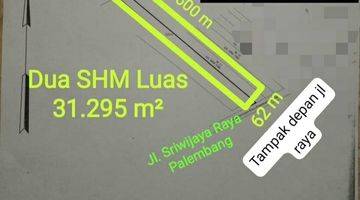 Gambar 4 Dijual tanah 31.295m2 di Jln Sriwijaya Karya Jaya Palembang


