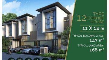 Gambar 3 Rumah Hoek 2,5lt 12x14 Type 4kt Cluster Matana Asya Jgc Cakung