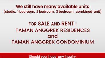 Gambar 4 Taman Anggrek Condominium, Good Condition, Fully Furnished, 2 Bedroom, Middle Floor