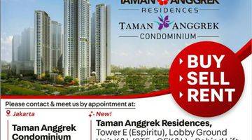 Gambar 5 Taman Anggrek Condominium, Good Condition, Fully Furnished, 2 Bedroom, Middle Floor